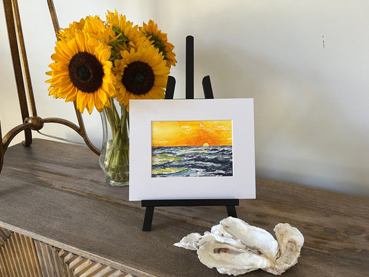 Giclee Print of Original Watercolor "Here comes the Sun"